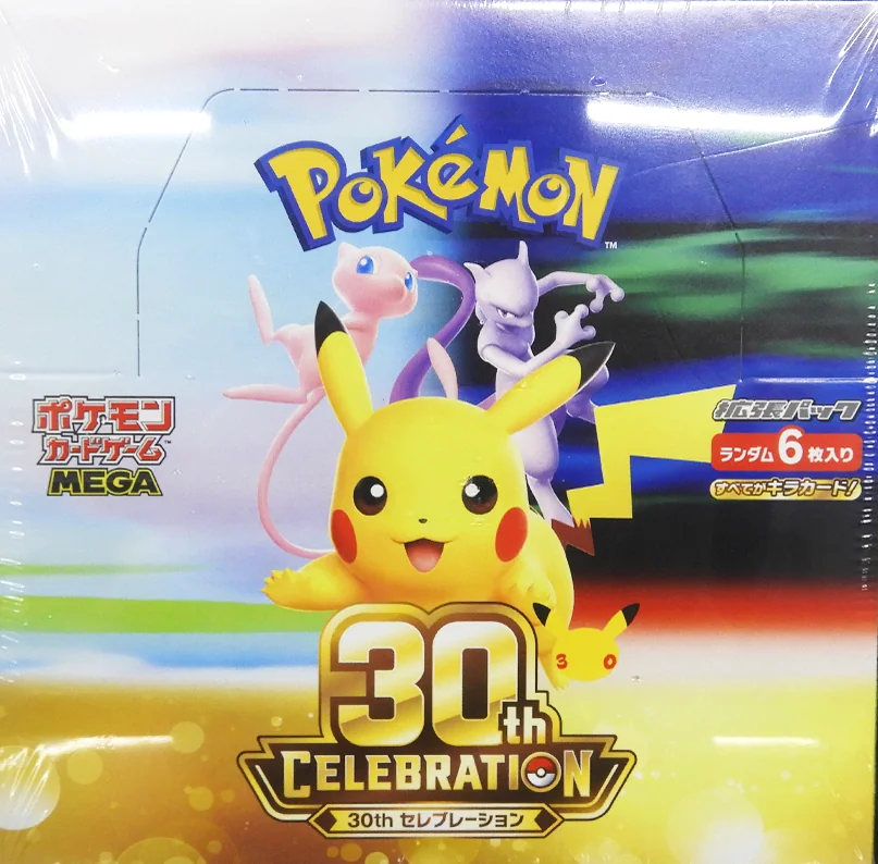 30th CELEBRATION — factory-sealed Japanese booster box